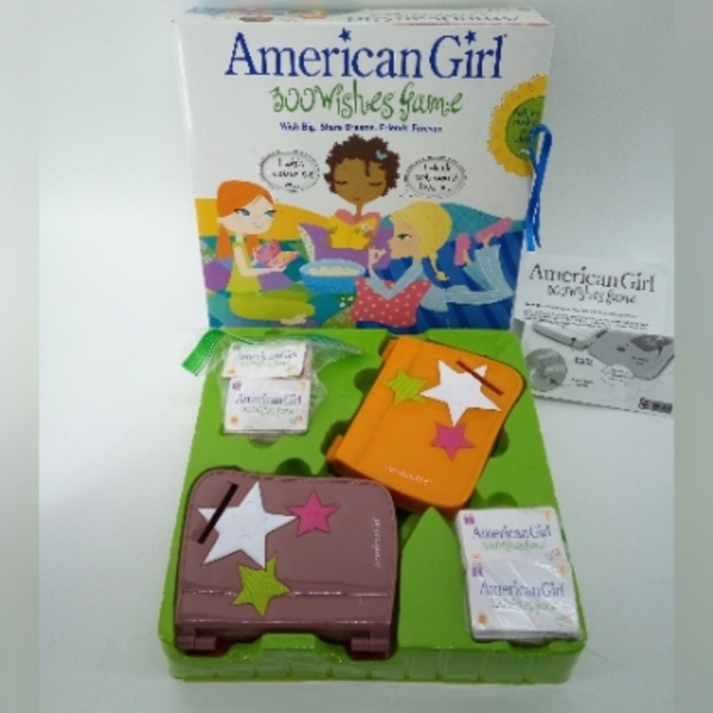 American Girl 300 Wishes Game Diary Mattel 2004 2005 Complete Girl's Party 8+